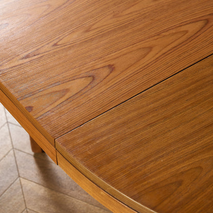 英国 ヴィンテージ エクステンション ラウンド ダイニングテーブル