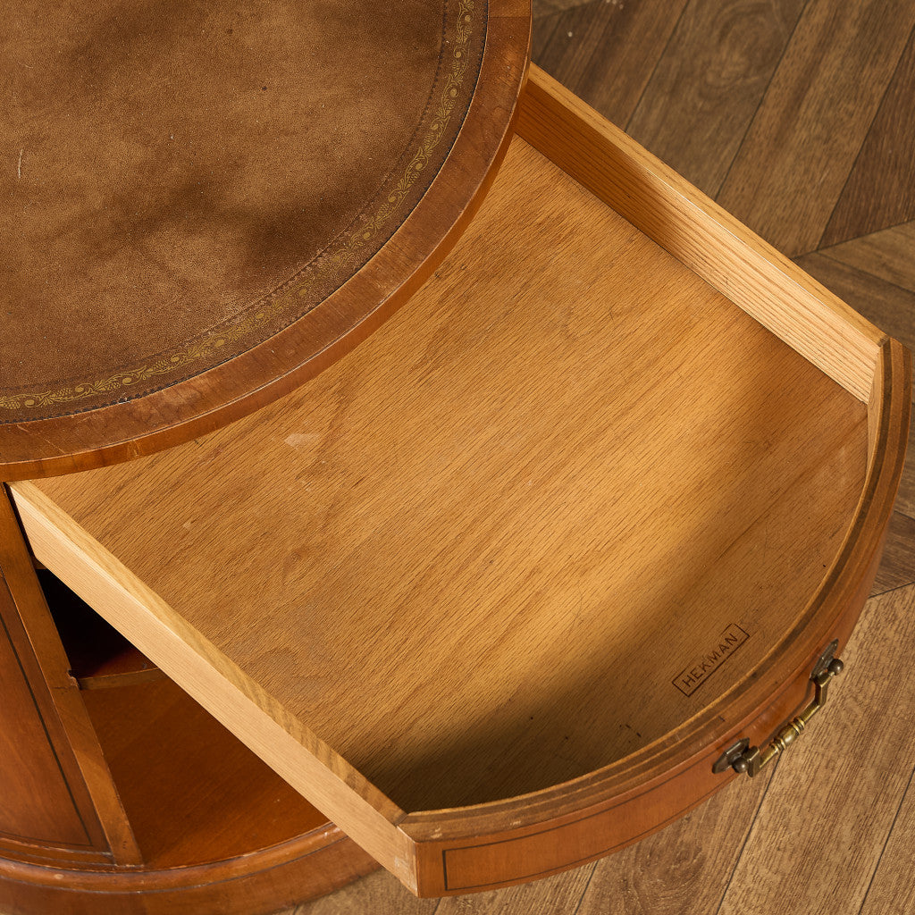 クラシック ドラム テーブル 本棚