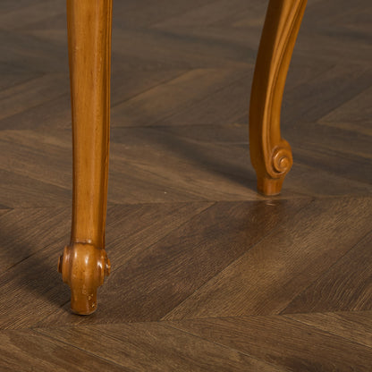 英国 クラシック ガラストップ ラタン コーヒーテーブル