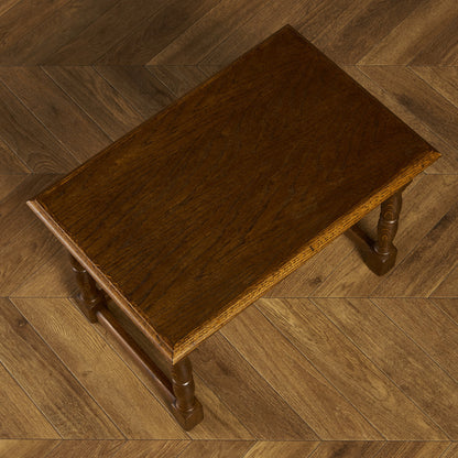 英国 クラシック オーク材 ネストテーブル #89838