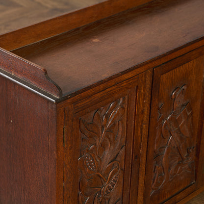 英国 アンティーク キャビネット