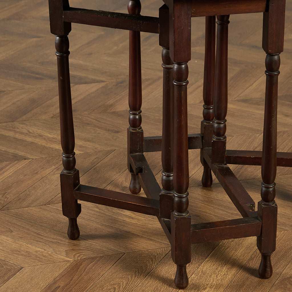 英国 クラシック ドロップリーフ ゲートレッグテーブル