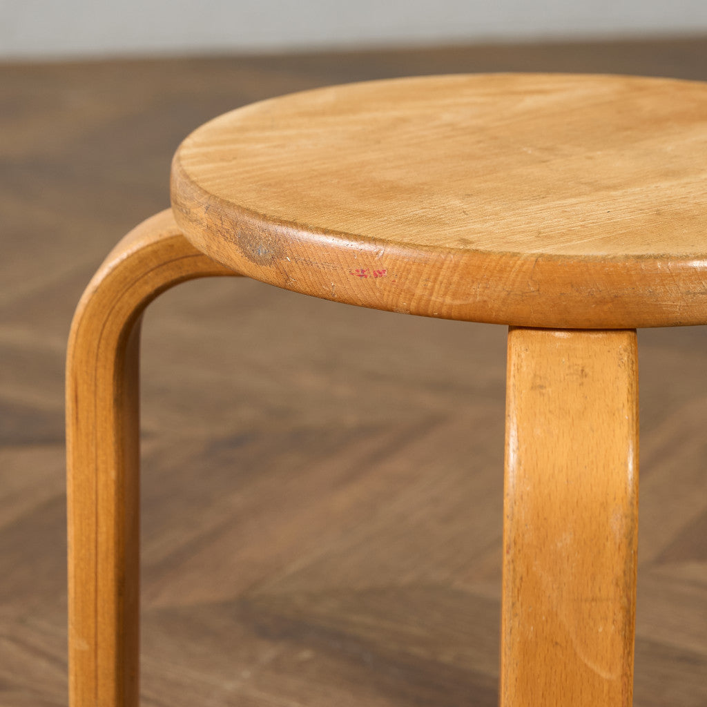 デンマーク LEIKA ヴィンテージ ベントウッド スツール