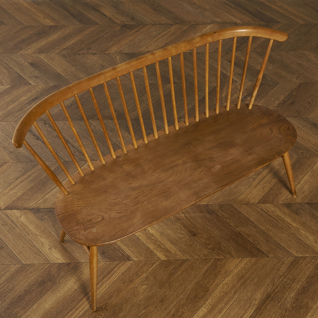 ヴィンテージ ラブシート ベンチ (349) / ブルーラベル