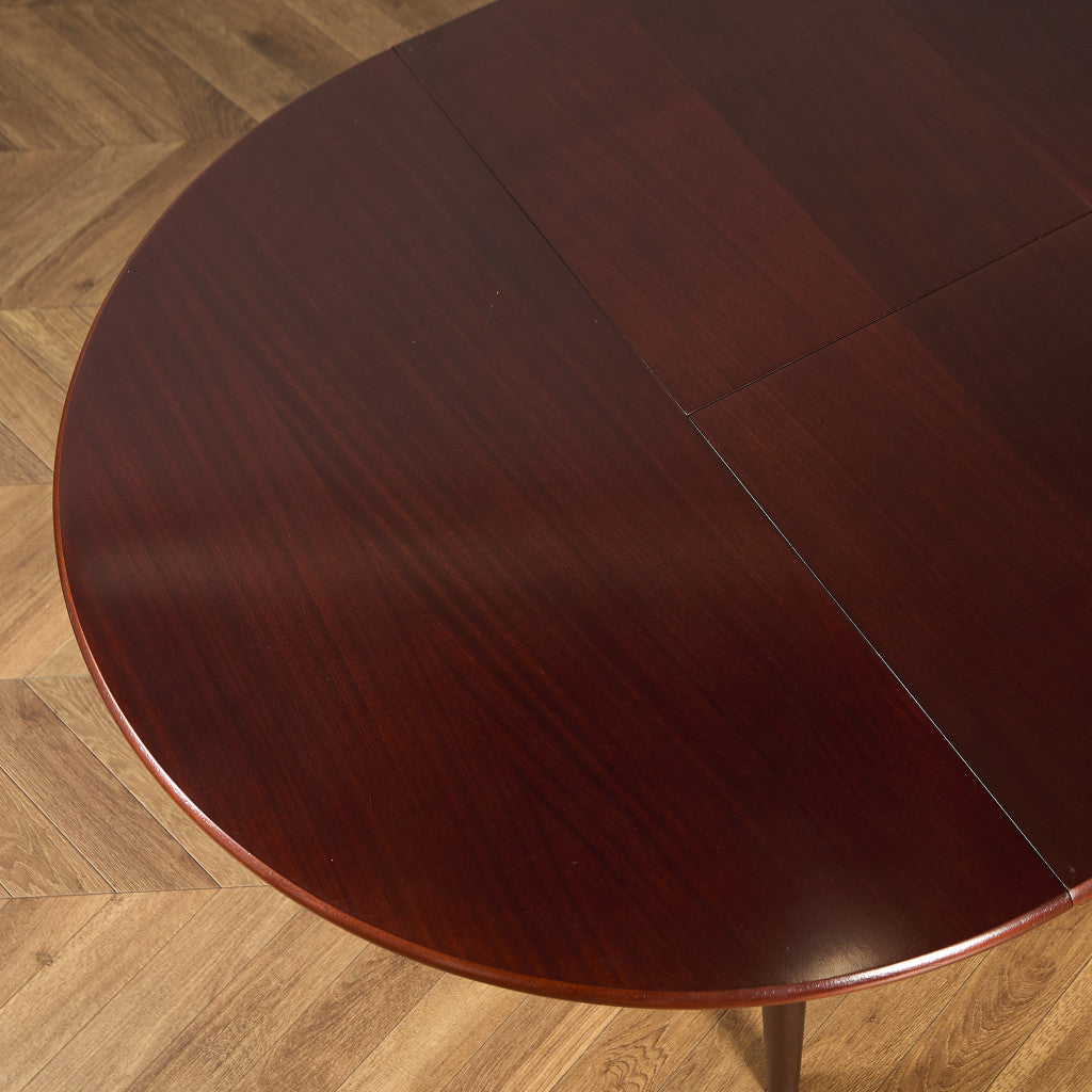 ヴィンテージ エクステンション ラウンドダイニングテーブル