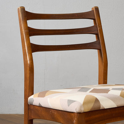 ヴィンテージ ダイニングチェア / 座面張替え済み (LUUM)