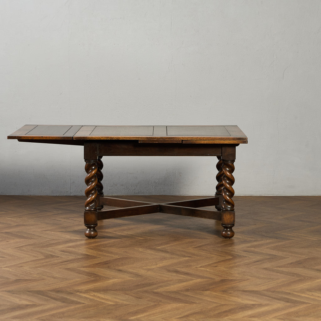 英国 クラシック ドローリーフ ダイニングテーブル