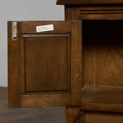 英国 クラシック オーク サイド キャビネット