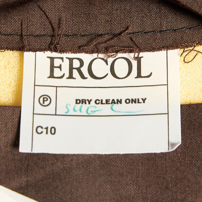 ヴィンテージ スワンバック ロッキングチェア ラウンド型メタルラベル