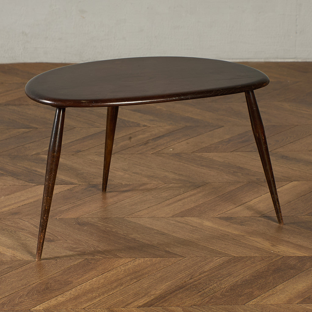 アーコール ERCOL ヴィンテージ ネストテーブル ぺブルテーブル ブルー