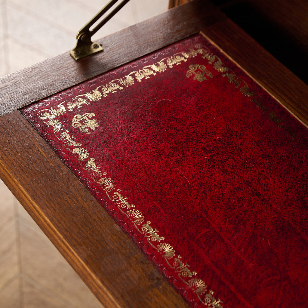 Old Charm オーク材 ビューローブックケース