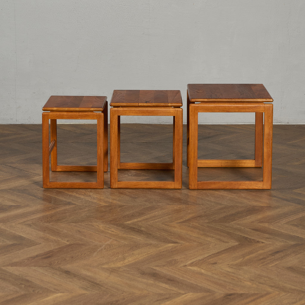 デンマーク ヴィンテージ ネストテーブル サイドテーブル #96773