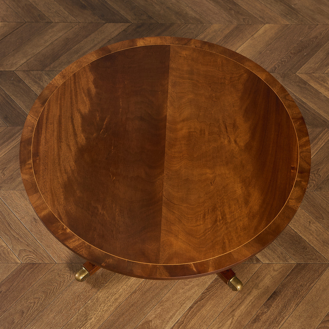 英国 クラシック ラウンド センターテーブル