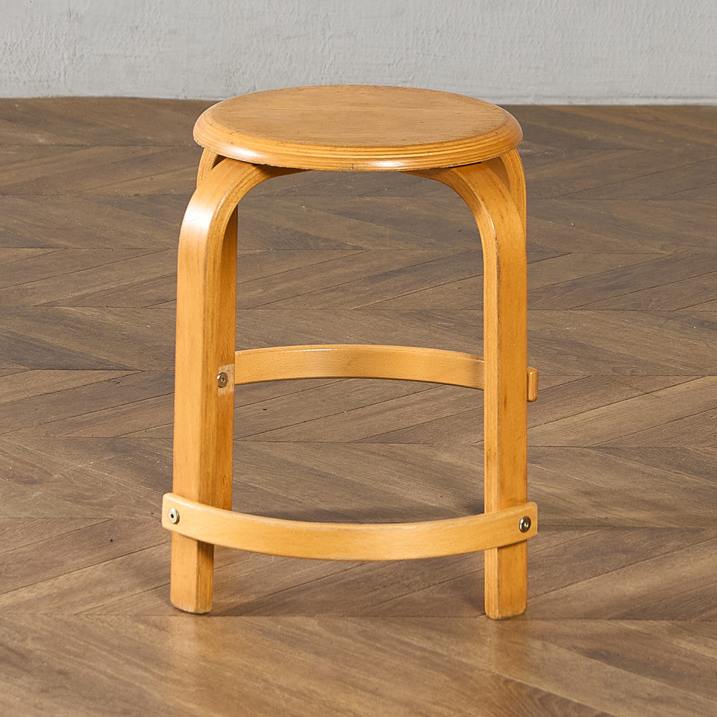 デンマーク LEIKA ヴィンテージ ベントウッド スツール