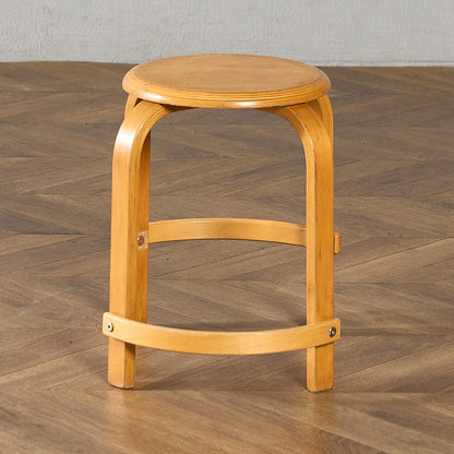 デンマーク LEIKA ヴィンテージ ベントウッド スツール