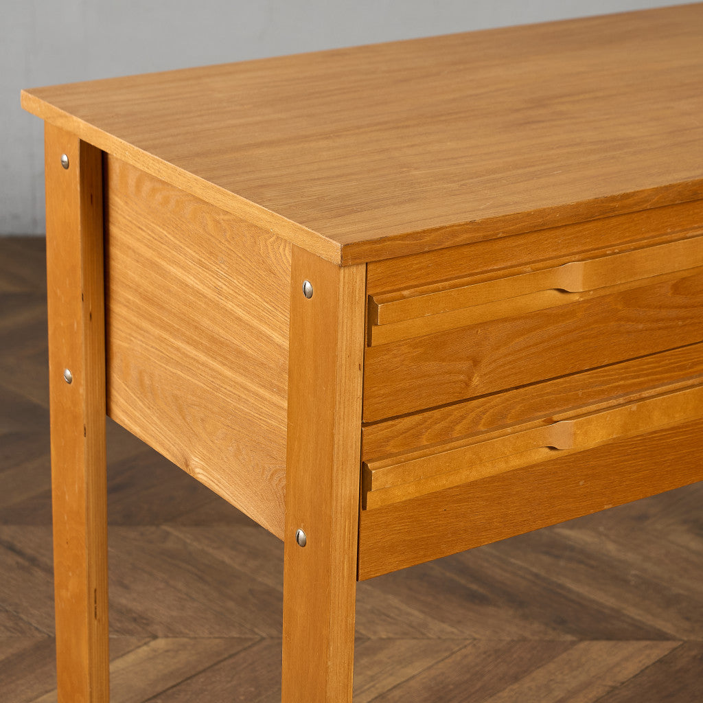 英国 ヴィンテージ 片袖 デスク