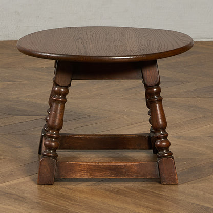 英国 クラシック オーク材 センターテーブル  サイドテーブル