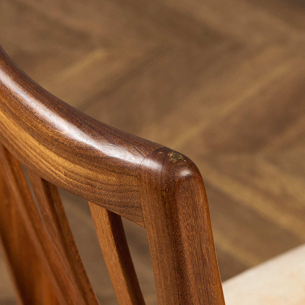 スラットバックチェア 座面張替え済み