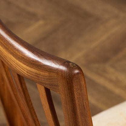 スラットバックチェア 座面張替え済み