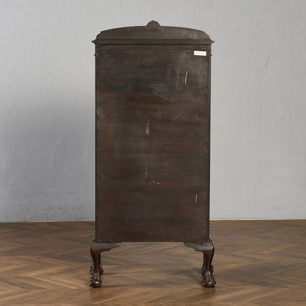 英国 クラシック ディスプレイ ガラス キャビネット #97302