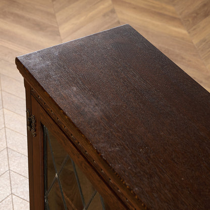 英国 クラシック オーク材 ブックケース