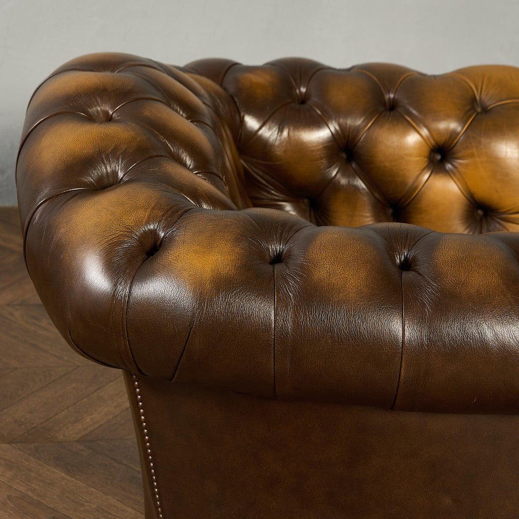 英国 クラシック チェスターフィールド ソファ