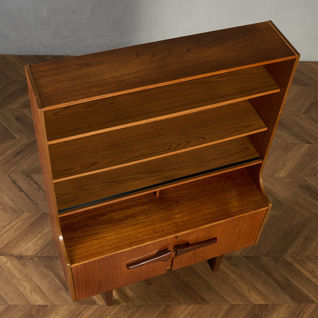 英国 ヴィンテージ キャビネット 本棚