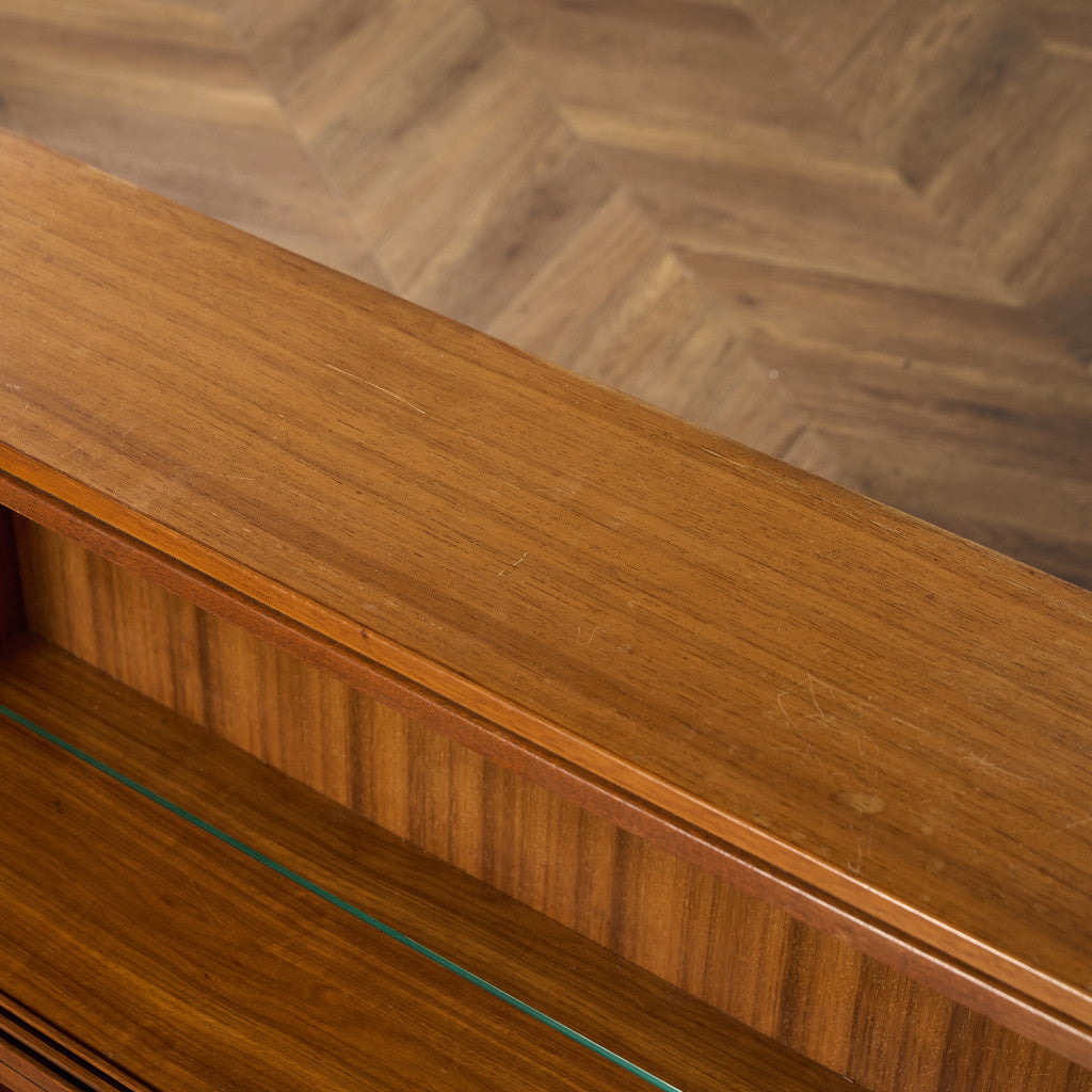 Brandon ライティングデスク付き コーナーキャビネット 3点セット