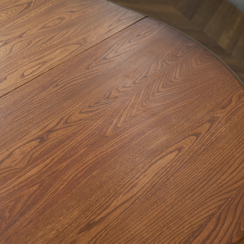 エクステンション ラウンドダイニングテーブル (2700)  ラウンドゴールドラベル