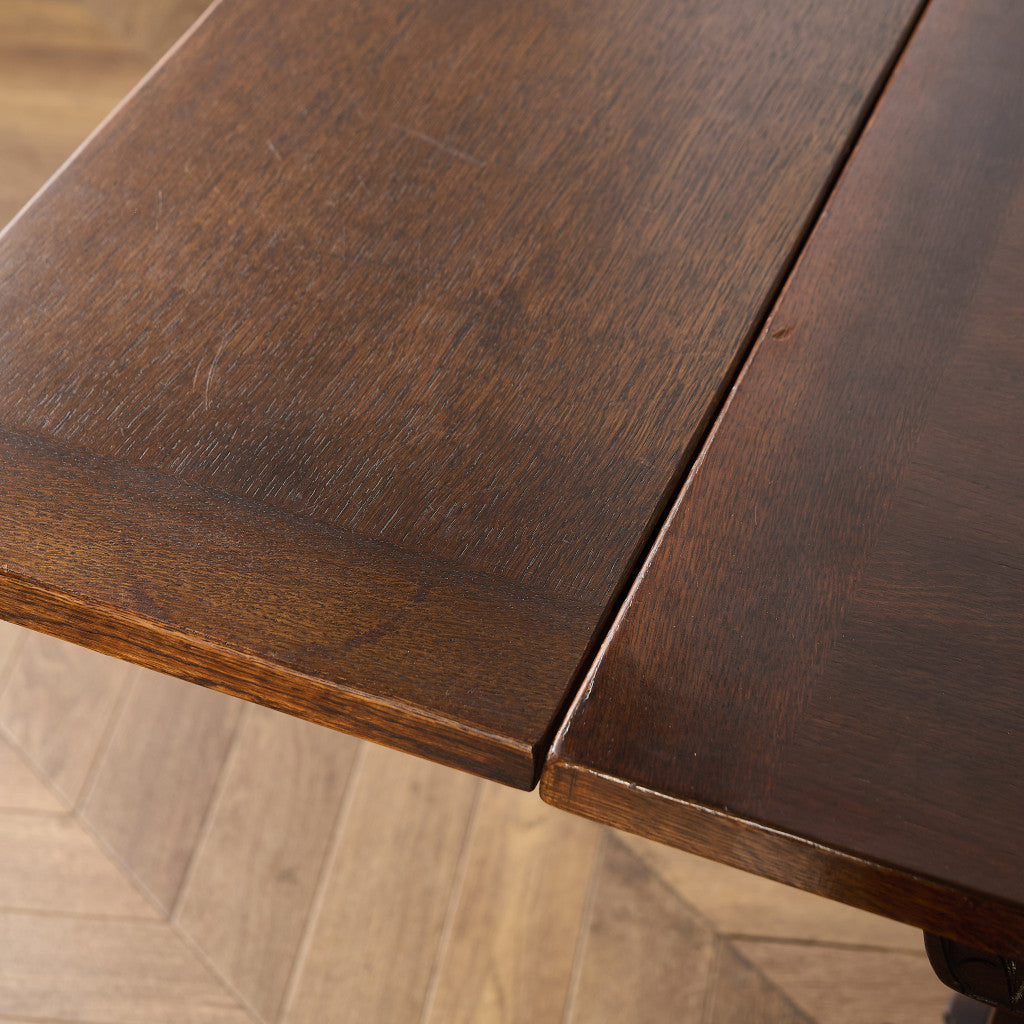 英国 クラシック ドローリーフ ダイニングテーブル