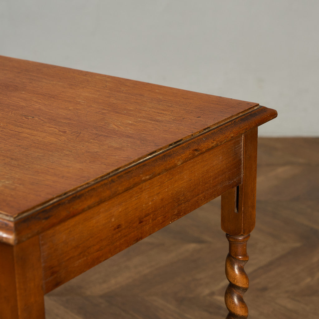 英国 クラシック バーリーシュガー ツイストレッグ サイドテーブル