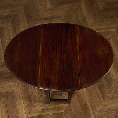 英国 クラシック ドロップリーフ ゲートレッグテーブル #97309