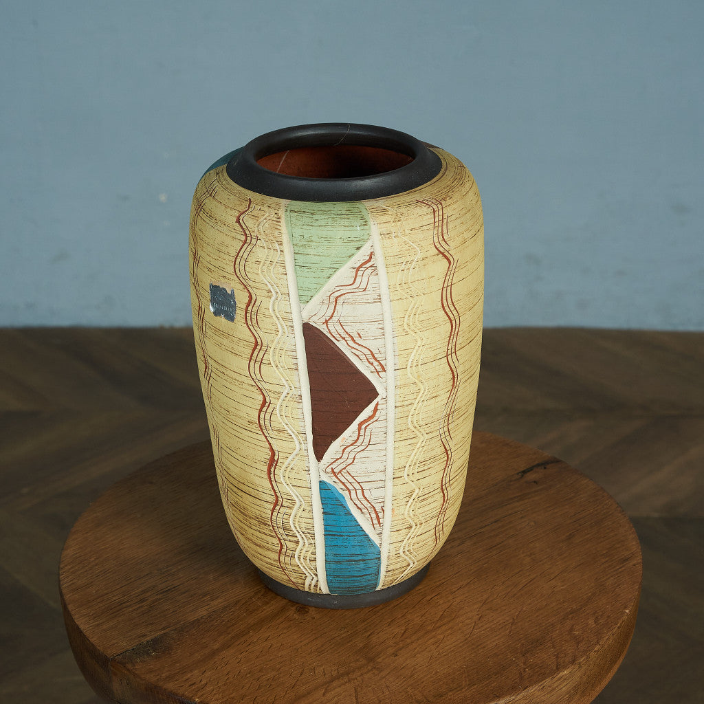 German Art Pottery フラワーベース