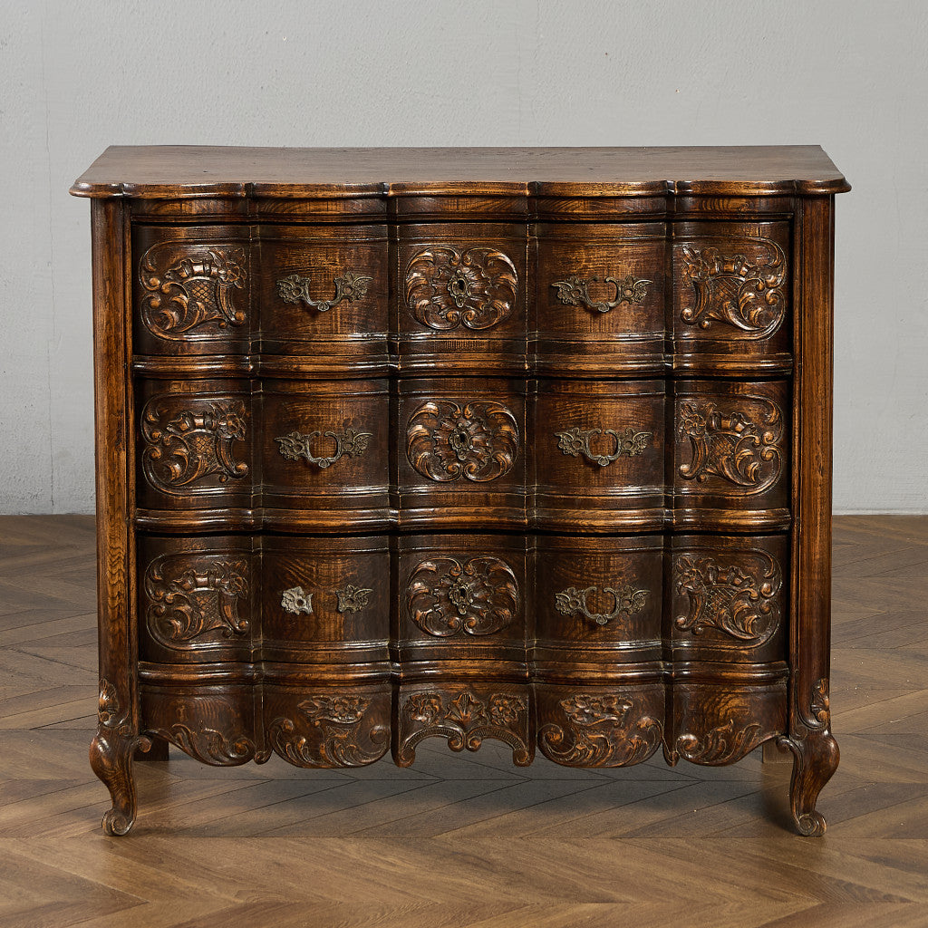 英国 クラシック オーク 3段 チェスト #96572 – camori ヴィンテージ