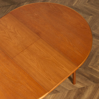 エクステンション ラウンド ダイニングテーブル