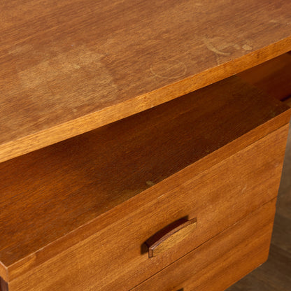 Quadrille ヴィンテージ デスク 両袖デスク