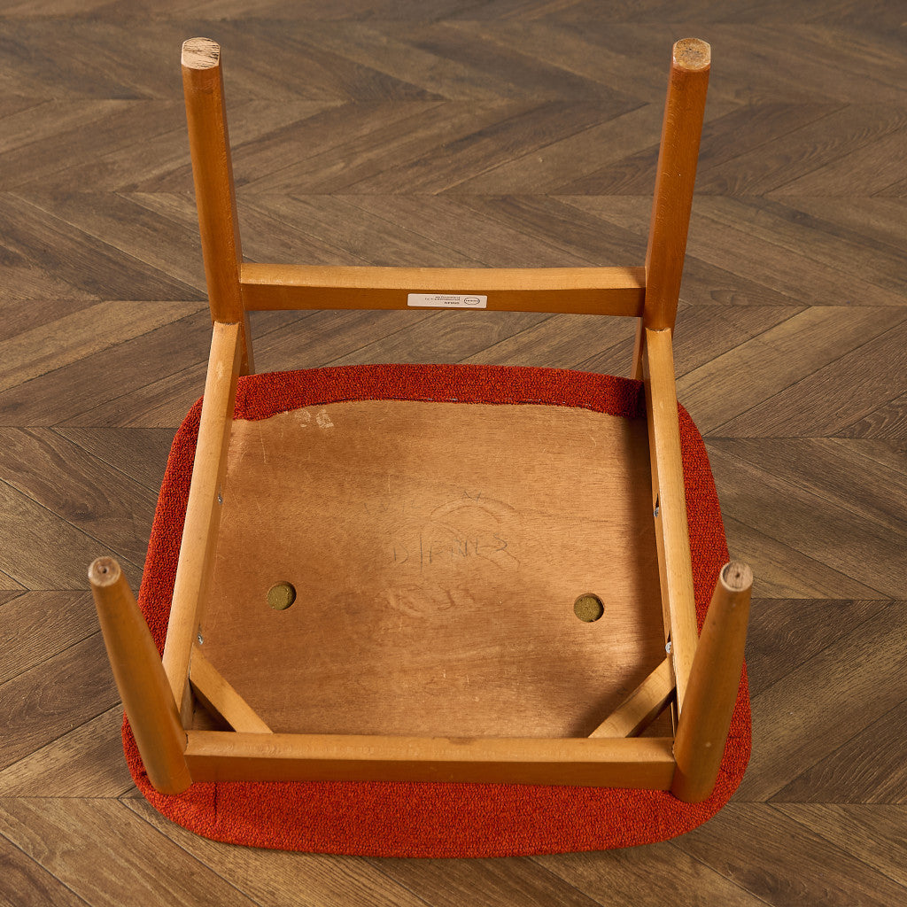 英国 ヴィンテージ ダイニングチェア 座面張替え済み