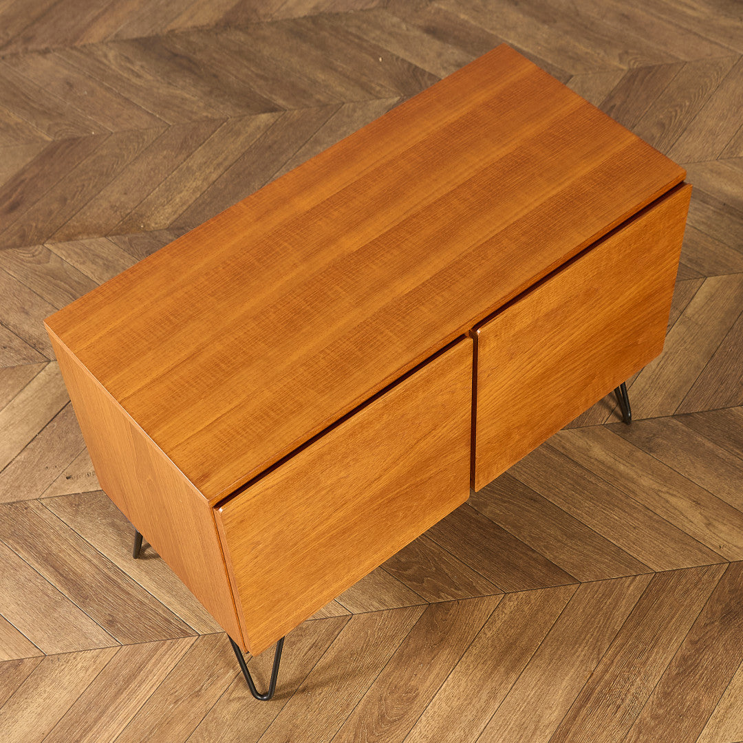 ヴィンテージ サイドボード カスタム アイアン ヘアピンレッグ