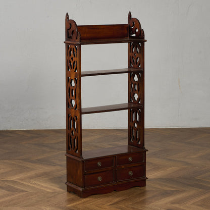 英国 クラシック オープンシェルフ