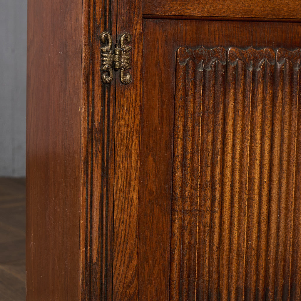 Old Charm オーク材 ビューローブックケース