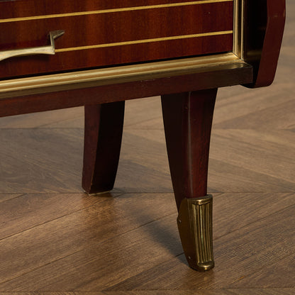 英国 ヴィンテージ ベッドサイド キャビネット