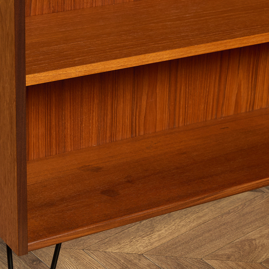 ヴィンテージ ブックシェルフ カスタム アイアンヘアピンレッグ