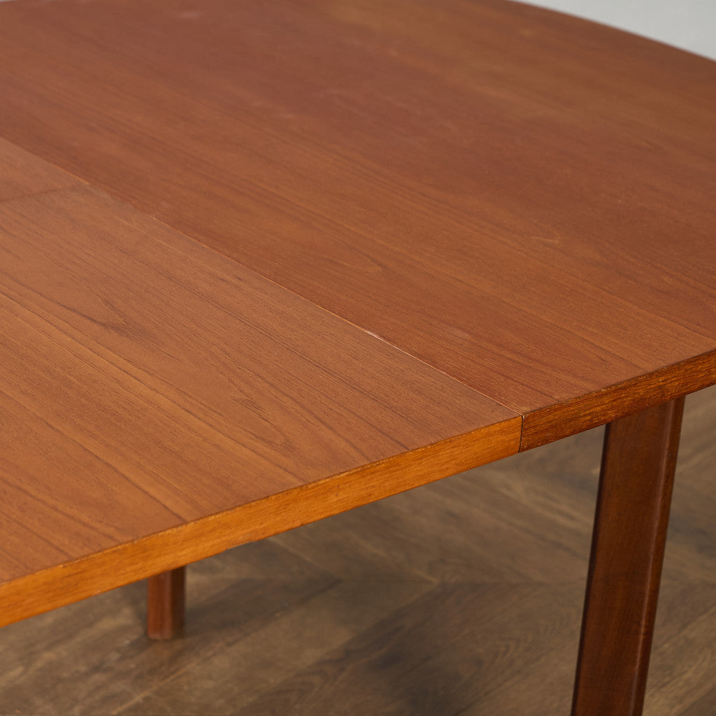 ヴィンテージ エクステンション オーバル ロング ダイニングテーブル