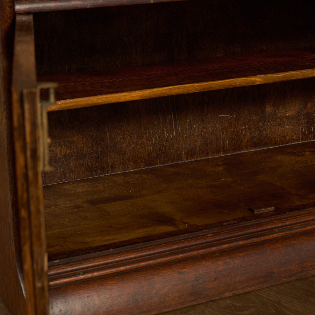 英国 アンティーク スタッキングブックケース 食器棚