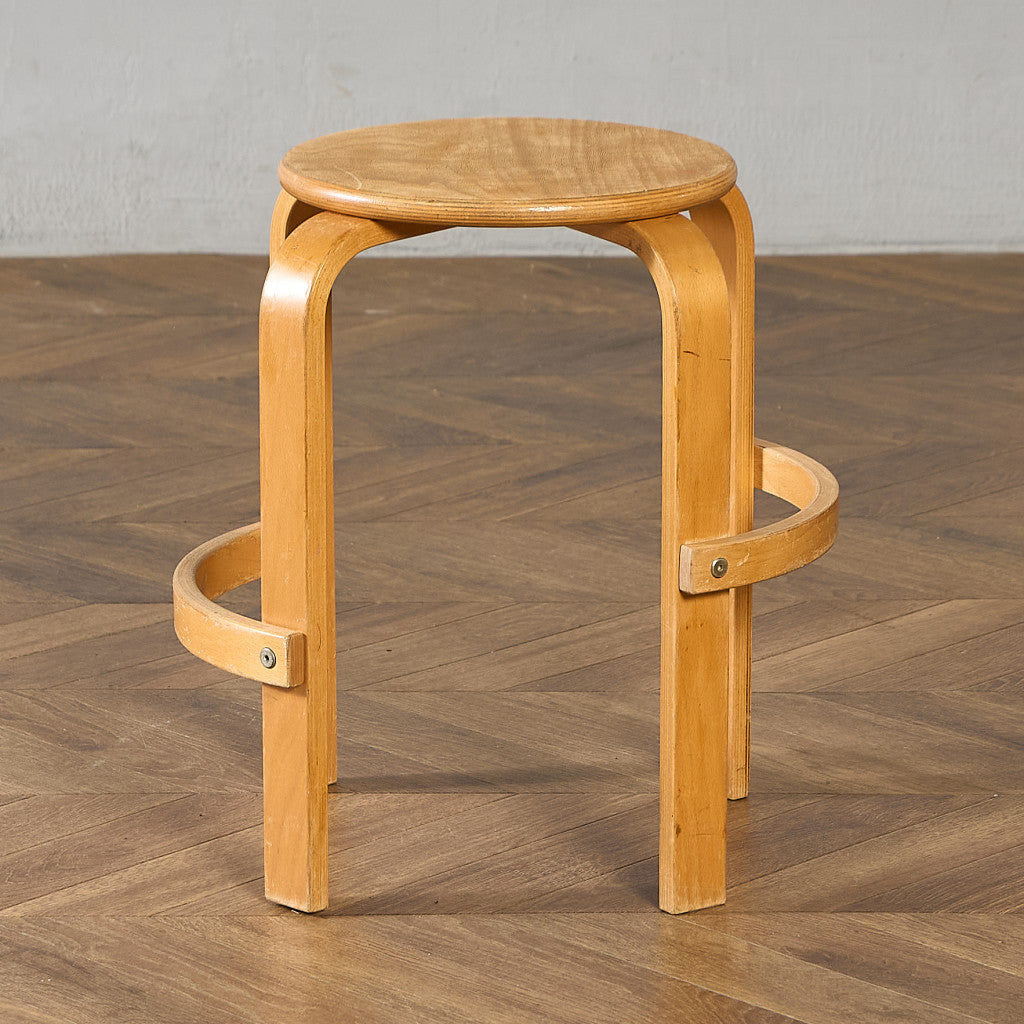 デンマーク LEIKA ヴィンテージ ベントウッド スツール