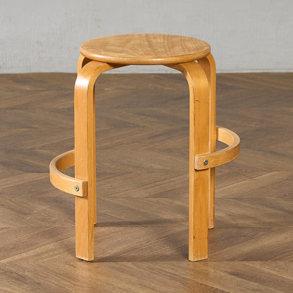 デンマーク LEIKA ヴィンテージ ベントウッド スツール