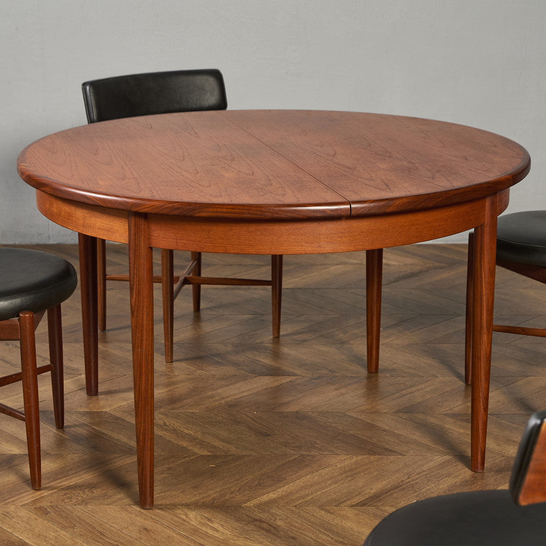 エクステンション ラウンドダイニングテーブル