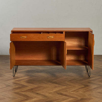 Fresco ヴィンテージ サイドボード カスタム アイアン ヘアピンレッグ