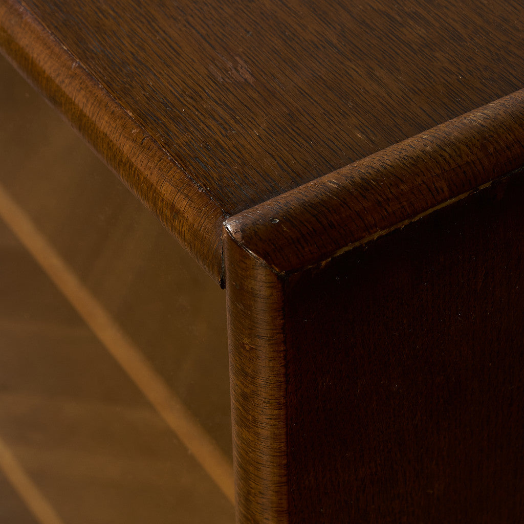 英国 クラシック ブックケース 食器棚 #90064