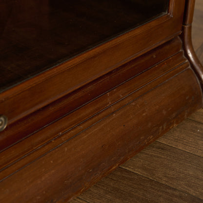 英国 クラシック 3段 スタッキング ブックケース